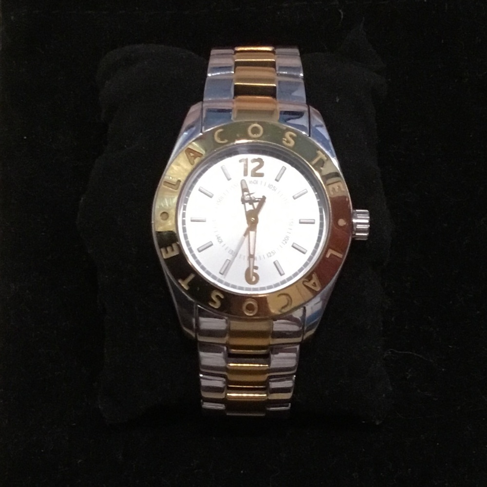 ⚡️ Men's Lacoste Pre-Owned Two-Tone Watch LC.32.3.20.2331⚡️